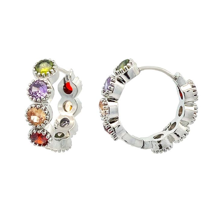 Klassischer Strass-Ohrring - ZT2112844G64 für den Großhandel von AMORINO SRL