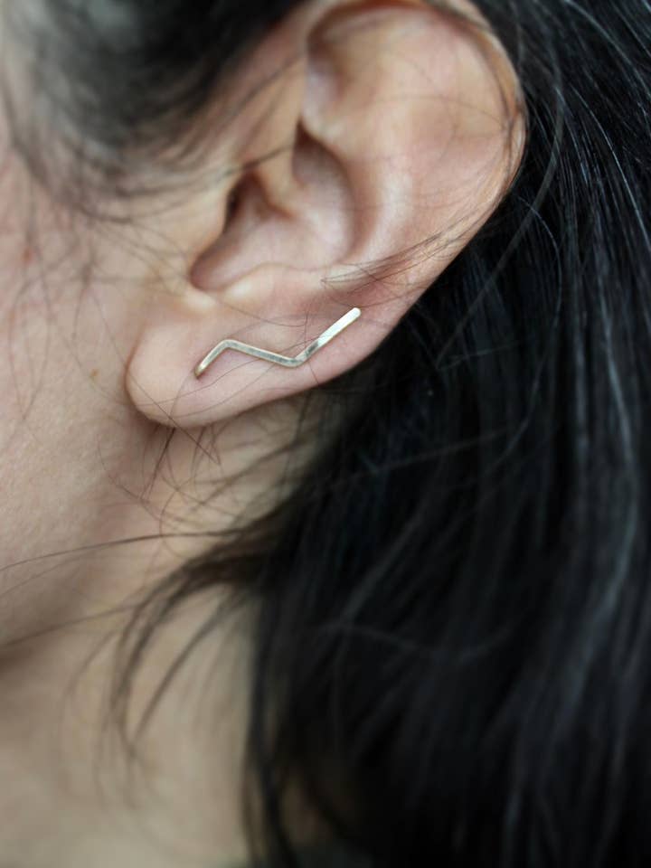 Inka Ear Climbers for wholesale by Bia Soul Studio