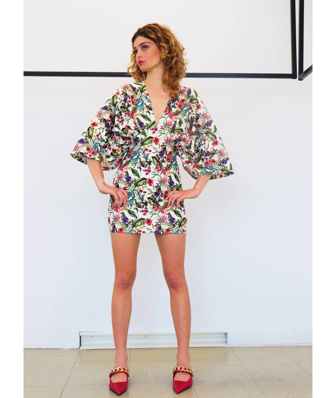 L' APPEL DU VIDE - Wholesale Dress - Women's - FLORIAN SHORT DRESS2