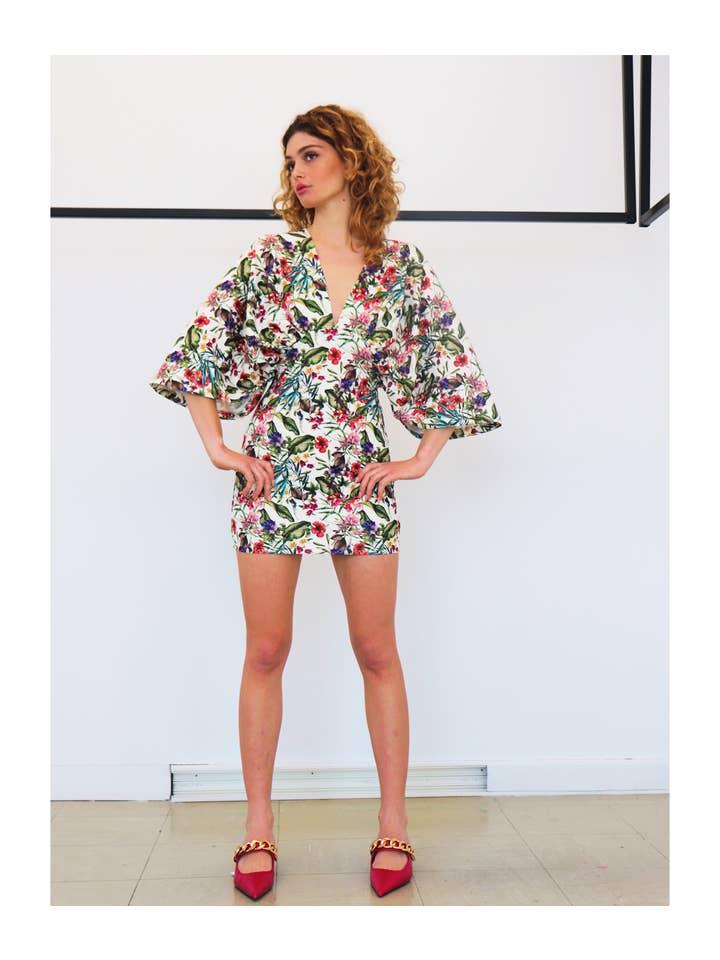 L' APPEL DU VIDE - Wholesale Dress - Women's - FLORIAN SHORT DRESS2