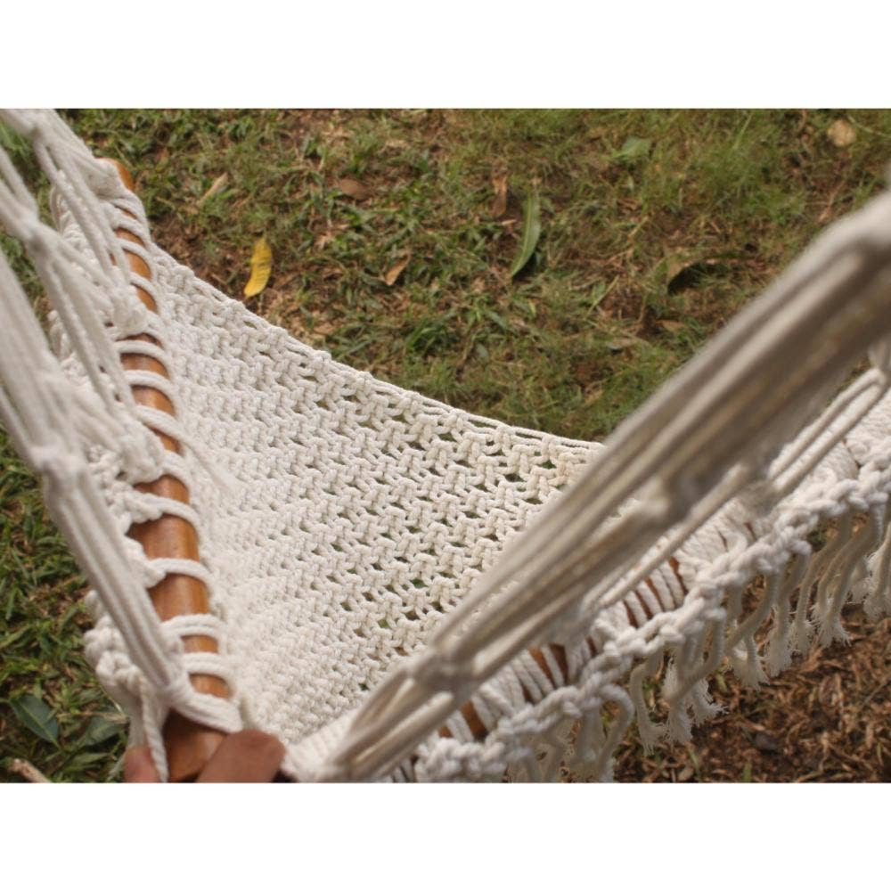 Shared Earth - Wholesale Hammock - Hammock Cotton Macrame 65x55x145cm1