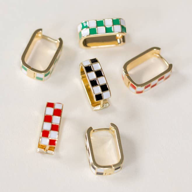 TLD Designs - Wholesale Huggie Earrings - Danielle’s gameday 0