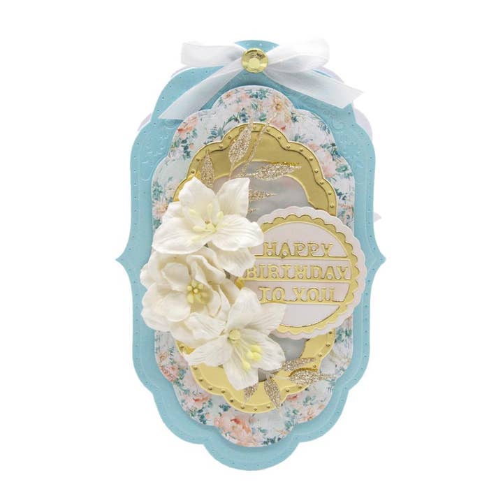 Tonic Studios - Venta al por mayor Material para manualidades - Tonic Studios 4152E - Juego de troqueles para colocar etiquetas con marco vintage4