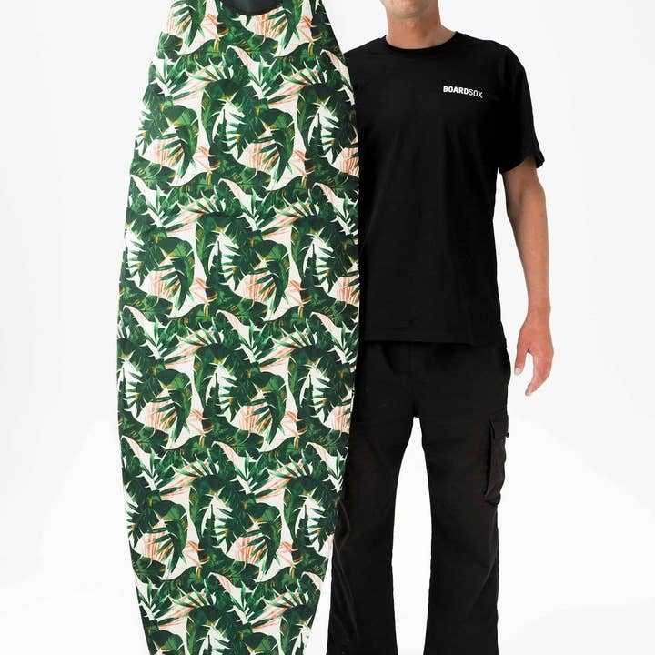 Green Leaf - Shortboard Surfboard Cover for wholesale by Boardsox