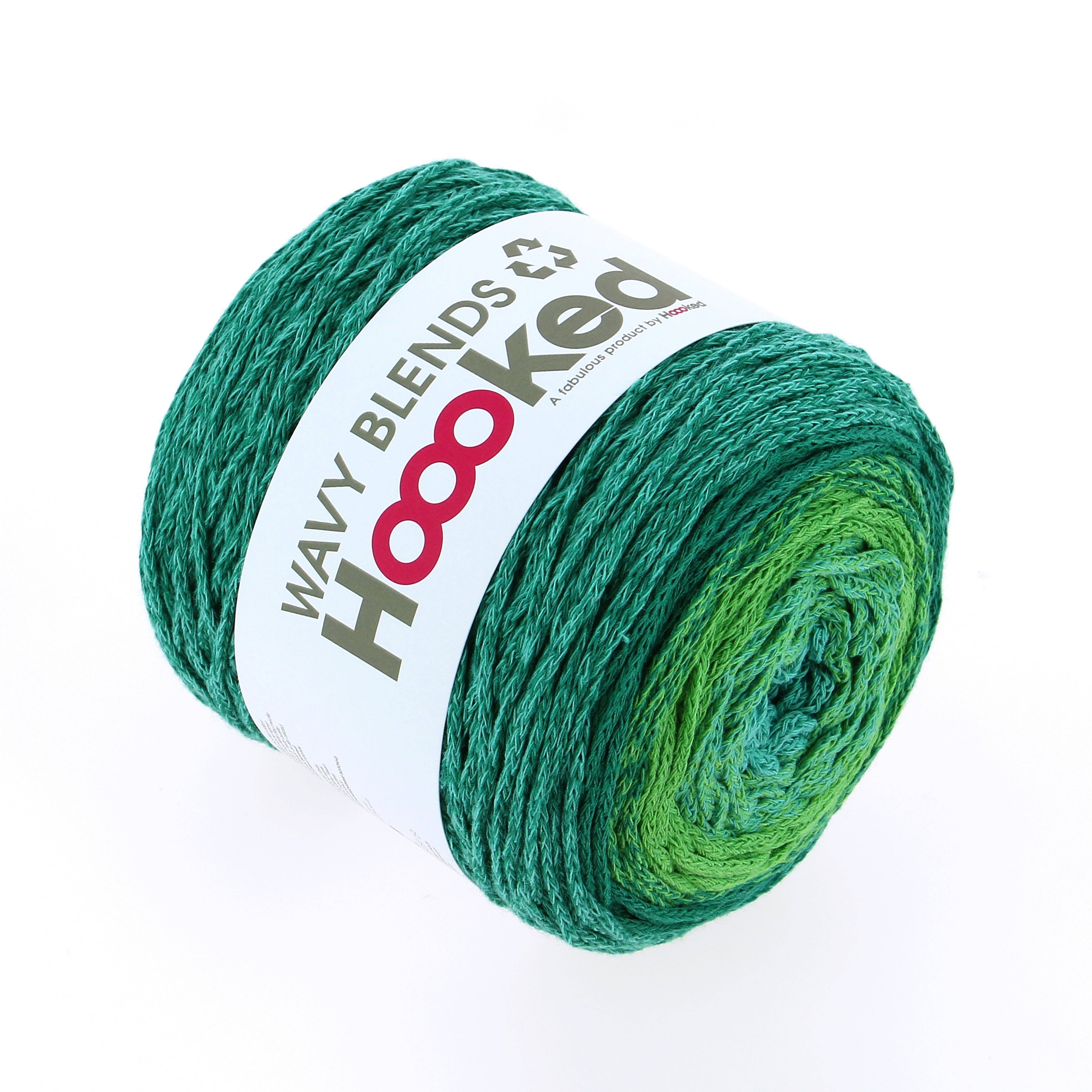Hoooked Yarns – wholesale Garn – Wavy Blends - gradientgarn av återvunnen bomull6