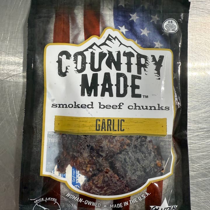 Garlic Jerky for wholesale by Country Made