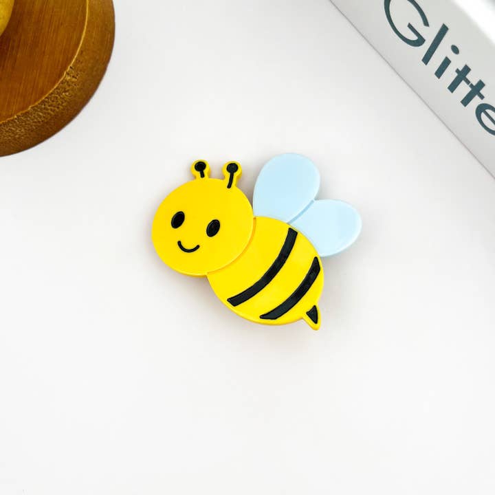 SoapElenGlen - Wholesale Hair Clip - Women's - Whimsical Animal Side Hair Clips, Alligator Barrette