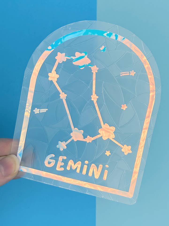 Gemini Constellation Suncatcher for wholesale by Poppodopolis