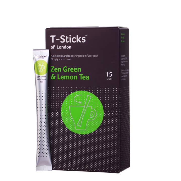 T-Sticks - Wholesale Health/Detox Tea - T-Sticks ZEN GREEN LEMON Tea BULK 150 sticks4