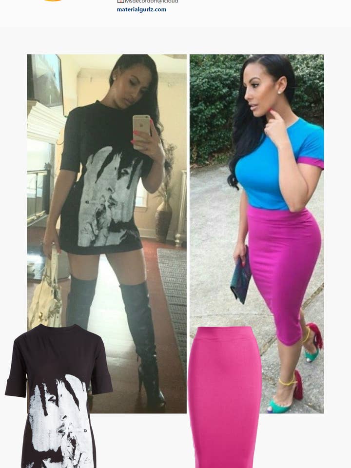 Dai Moda - Wholesale Skirt - Women's - Perfect Pencil Skirt10