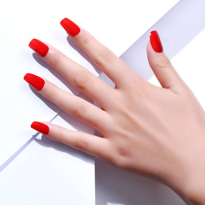 PaintLab - Wholesale Press-On/Fake Nails - PaintLab Risky Red Press-on Nails1