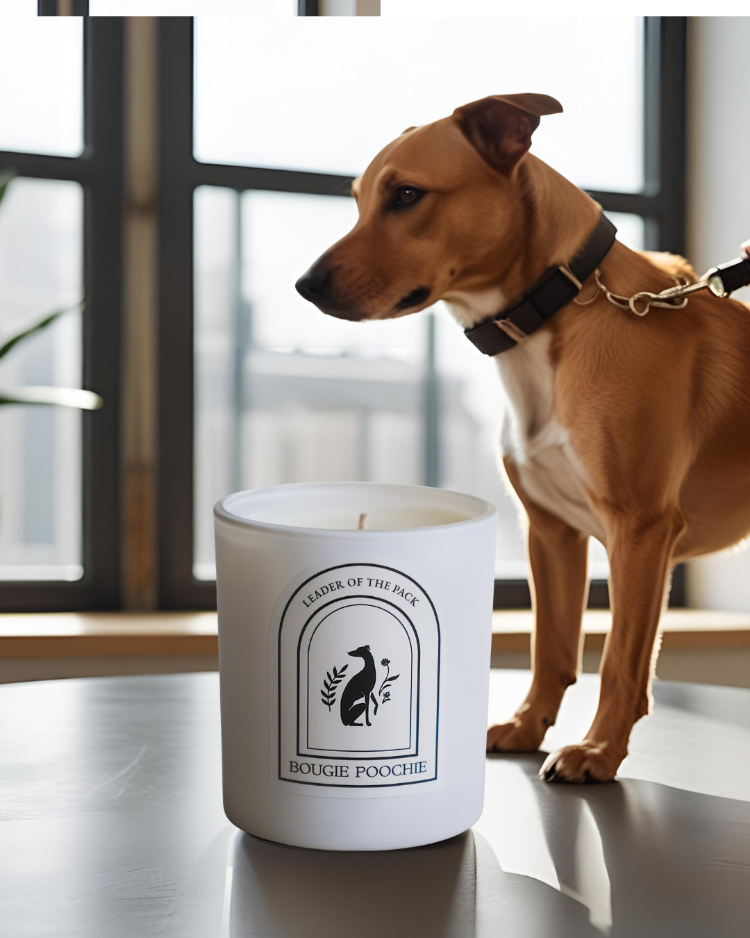 Bougie Poochie LLC - Wholesale Jar/Filled Candle - Leader of the Pack Candle - Non-Toxic Pet Home Candles1