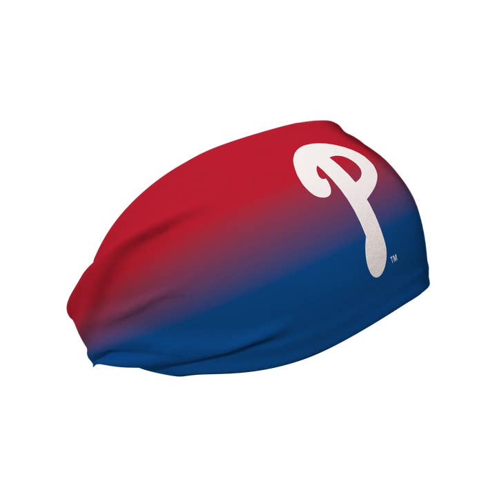 Red Phillies Cooling Headband: Ombre Fade for wholesale on Faire
