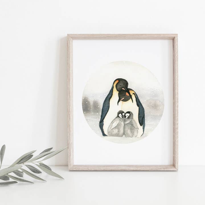 La famiglia dei pinguini per la vendita all'ingrosso da parte di Young by Design