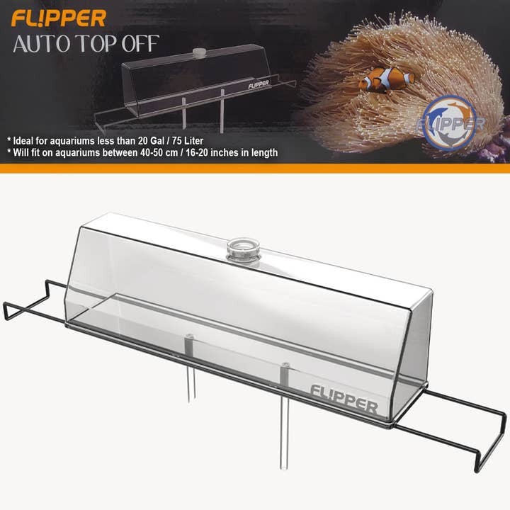 Flipper Aquarium Products - Venta al por mayor Comedero - Gatos y perros - Sistema de depósito de almacenamiento de agua para acuario de acrílico transparente Flipper ATO Auto Top Off4