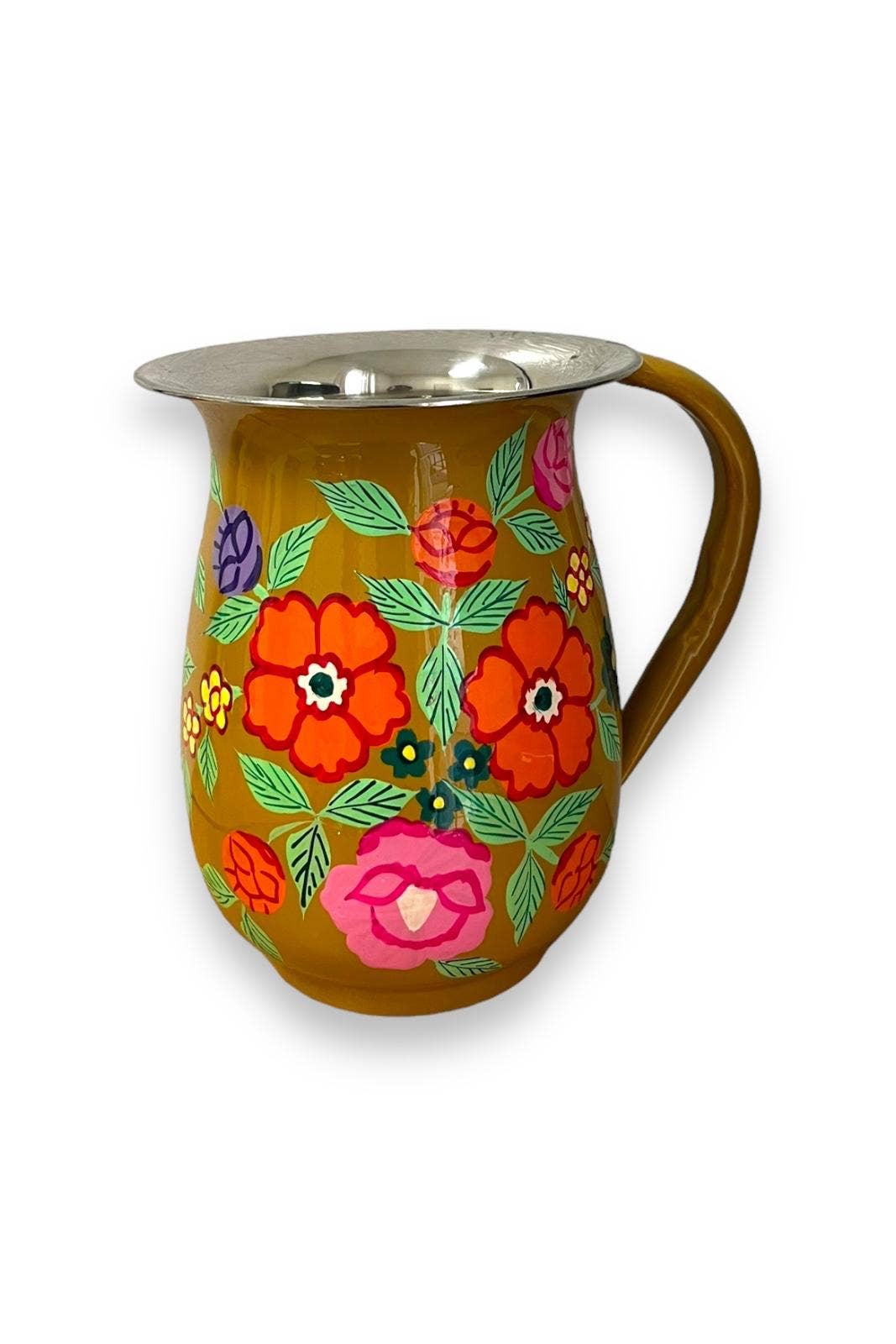 Curiosity Lab - Wholesale Jug - Painted Stainless Steel Jug Srinagar4