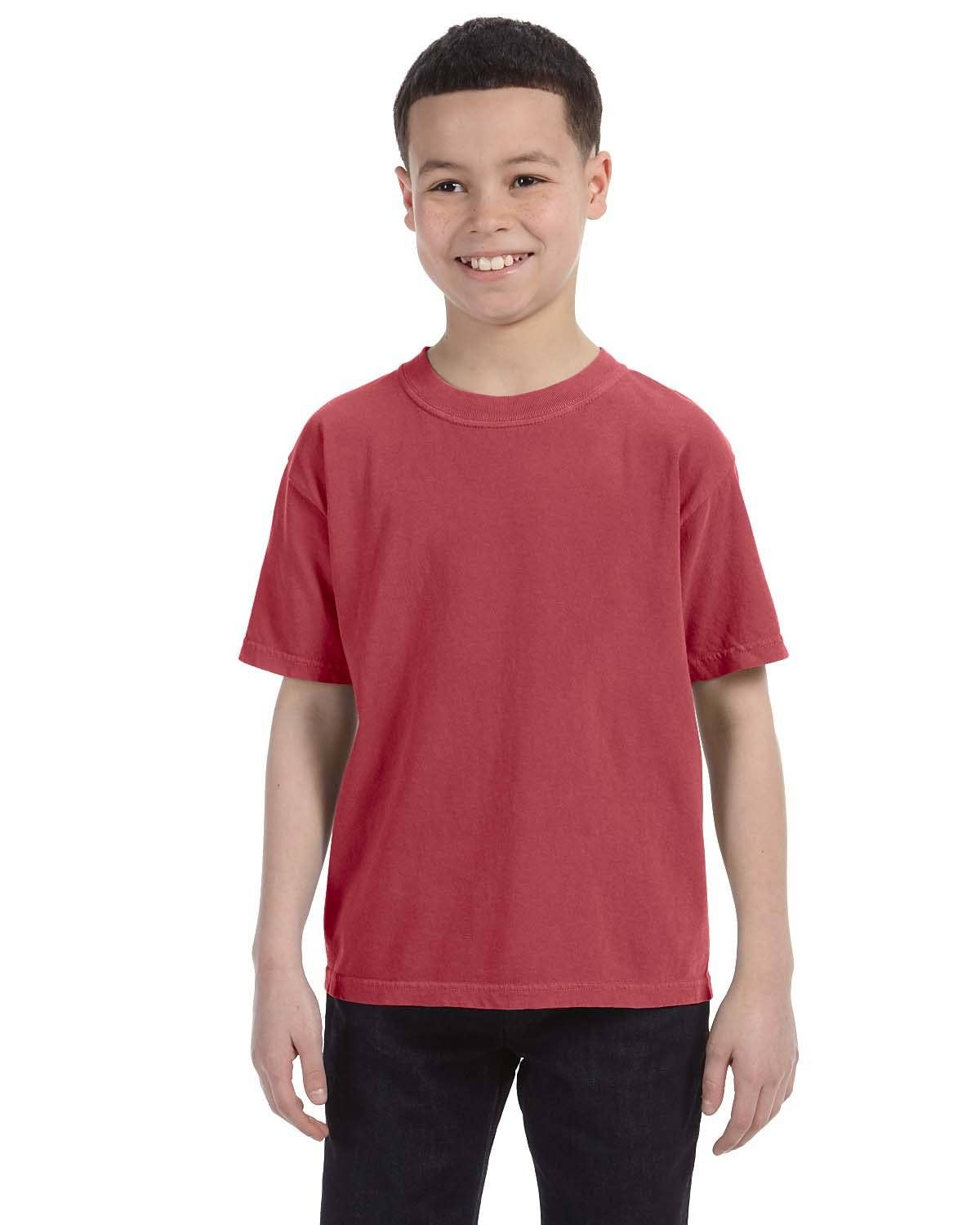 Total Apparel - Wholesale T-Shirt - Kids - Comfort Colors Garment-Dyed Youth Midweight T-Shirt | C90184