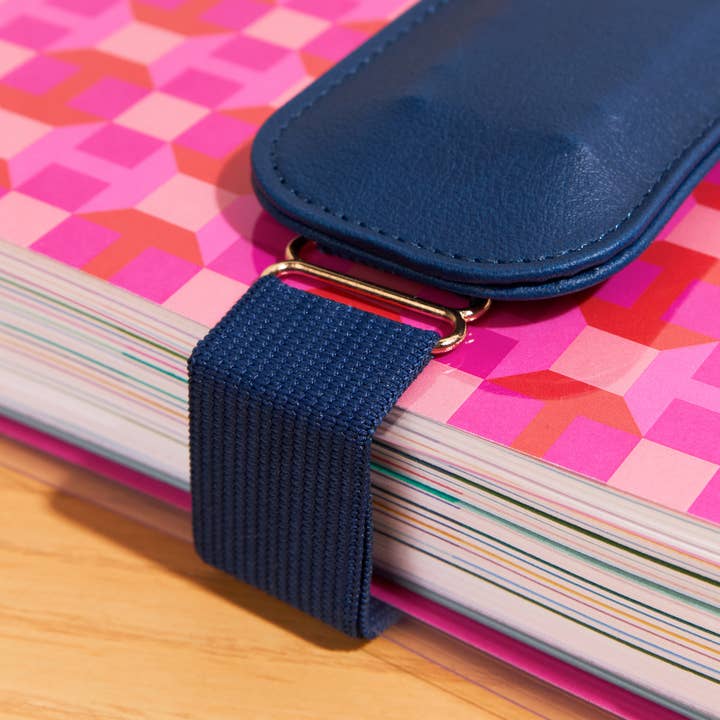 Erin Condren Design - Vente Porte-stylos et stylos - Porte-stylo à bande élastique réglable - Minuit