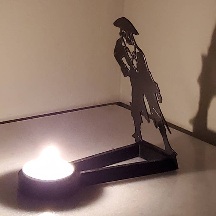 KeaLite Pirate Shadow Caster and KeaLite Stand for wholesale by KeaLite