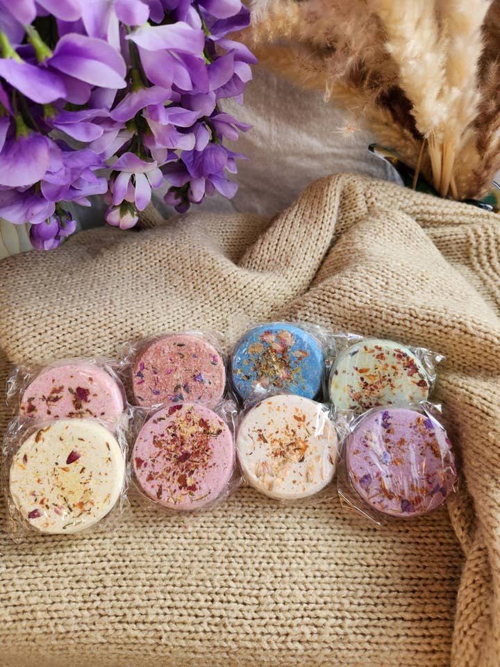 Aromatherapy Shower Steamers for wholesale by Unbridled Luxe