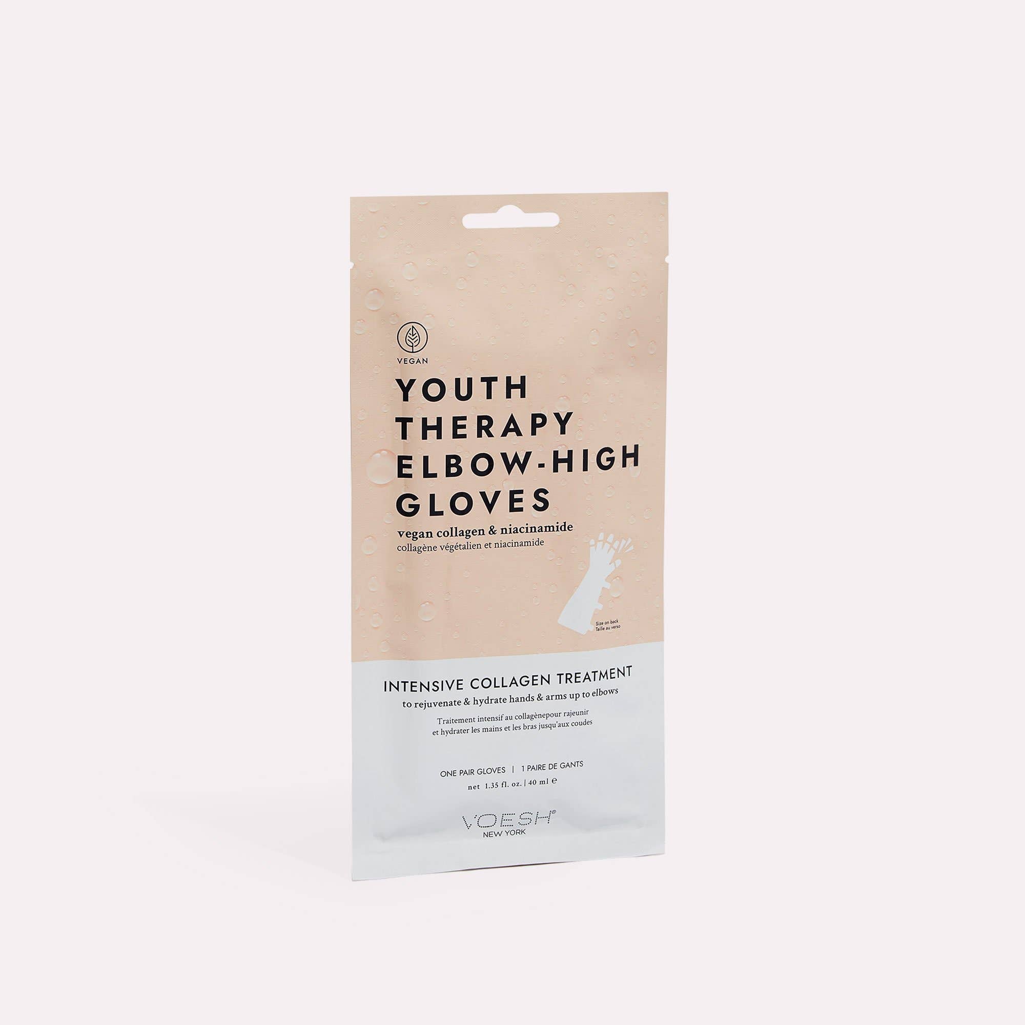 VOESH New York - Vente Gants hydratants - Gants de thérapie à hauteur de coude pour jeunes, paquet de 100