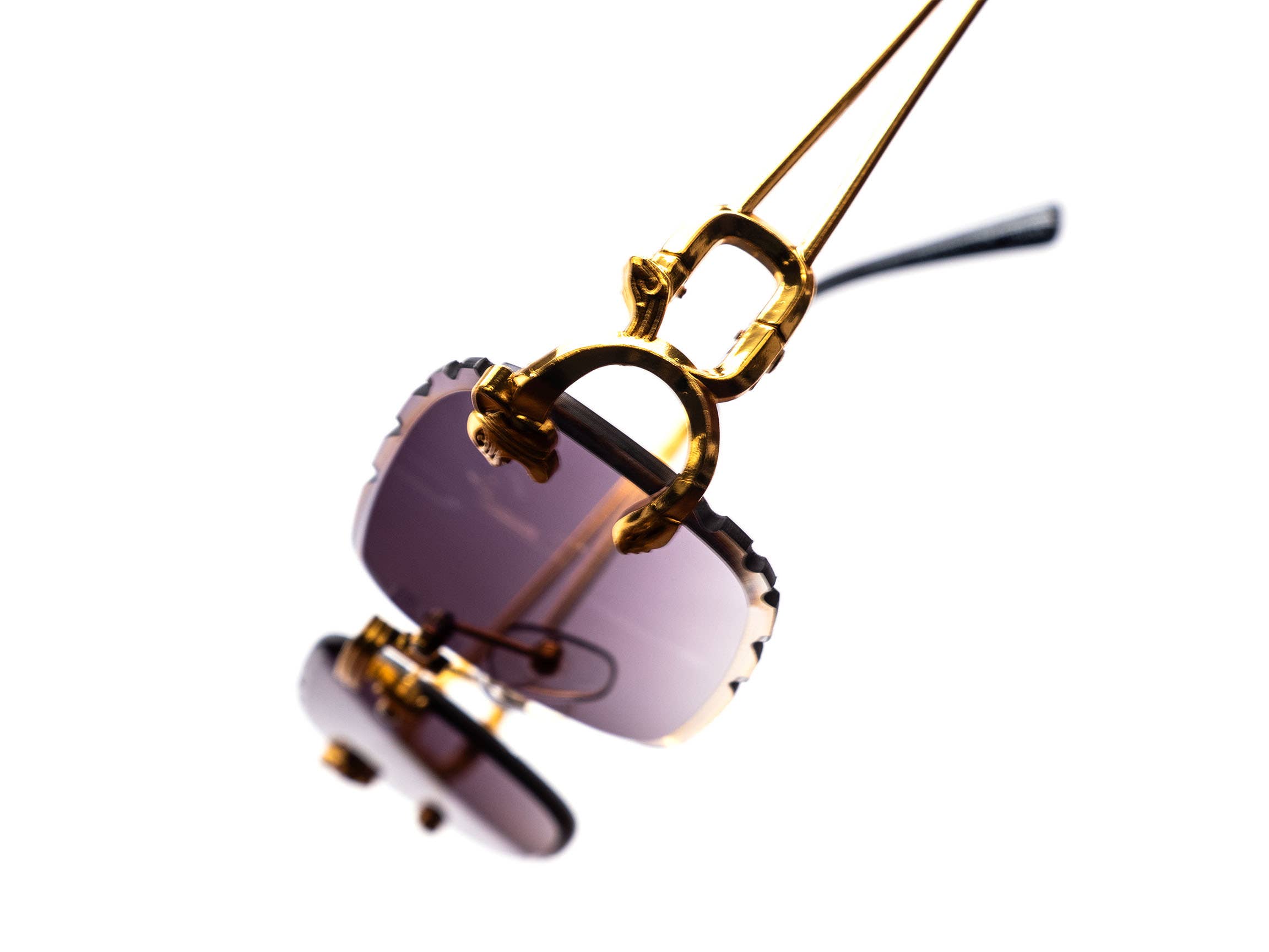 Still Friday - Wholesale Sunglasses - Unisex - Lions Den Gradient Jagged Edge Miter-cut Sunglasses9