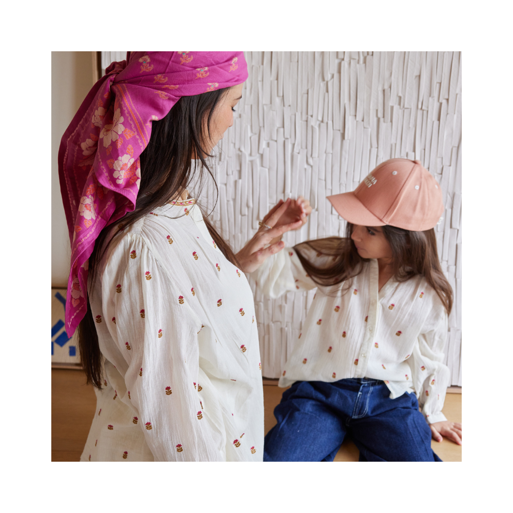 Bonheur du Jour – wholesale Head scarf – Women's – Indian Scarf - Nur Camelia4