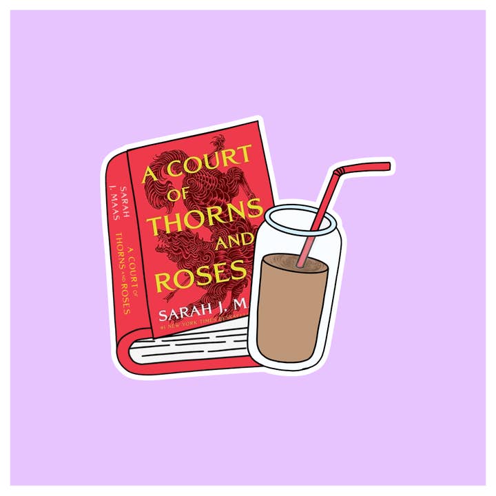 Shadows of Sunshine - Wholesale Sticker - Iced Coffeee & ACOTAR Sticker