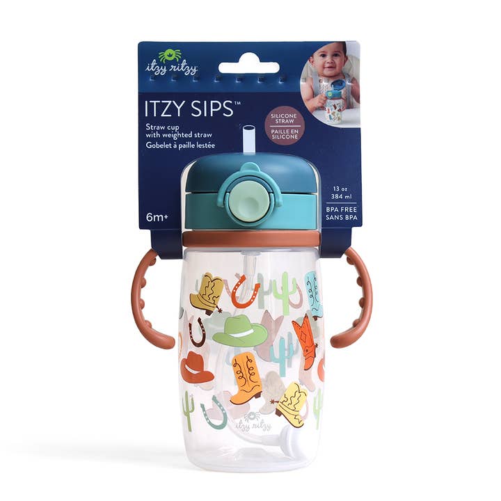 Itzy Ritzy - Wholesale Drinking Glass/Cup - Kids & Baby - *NEW* Itzy Sips™ - Straw Cup With Snap-Close Lid3