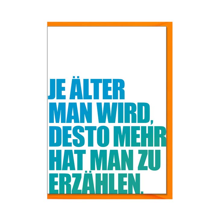 Carte pliée, plus on vieillit, plus on a de choses à dire pour la vente par 17;30