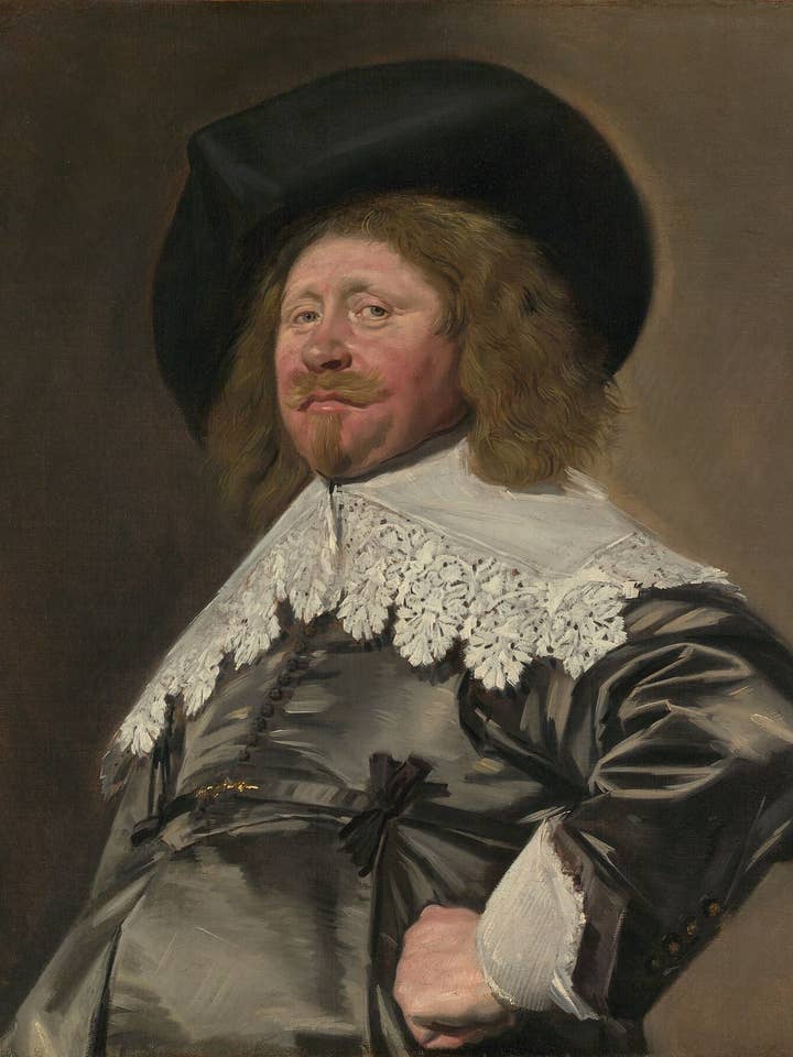 Portrait d'un homme, possiblement Nicolaes Pietersz Duyst van Voorhout par Frans Hals, vers 1636 pour la vente par Flashback Shop