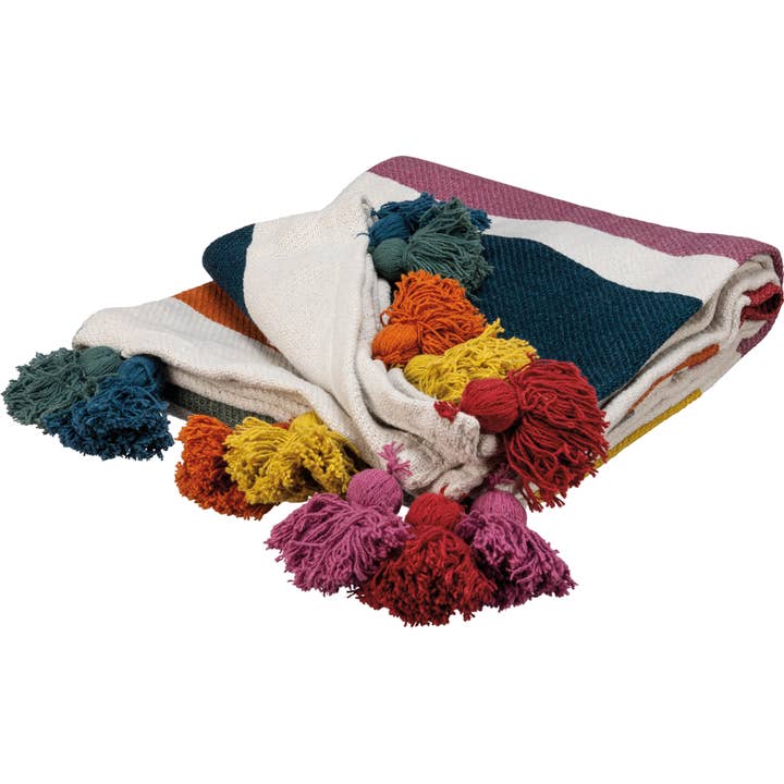 Primitives by Kathy - Wholesale Throw Blanket - Rainbow Throw Blanket