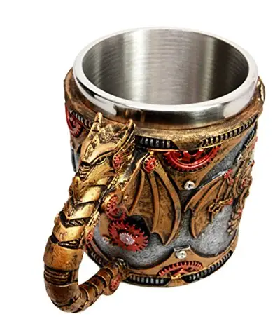 Pacific Trading - Wholesale Coffee Mug - Steampunk Dragon Mug4