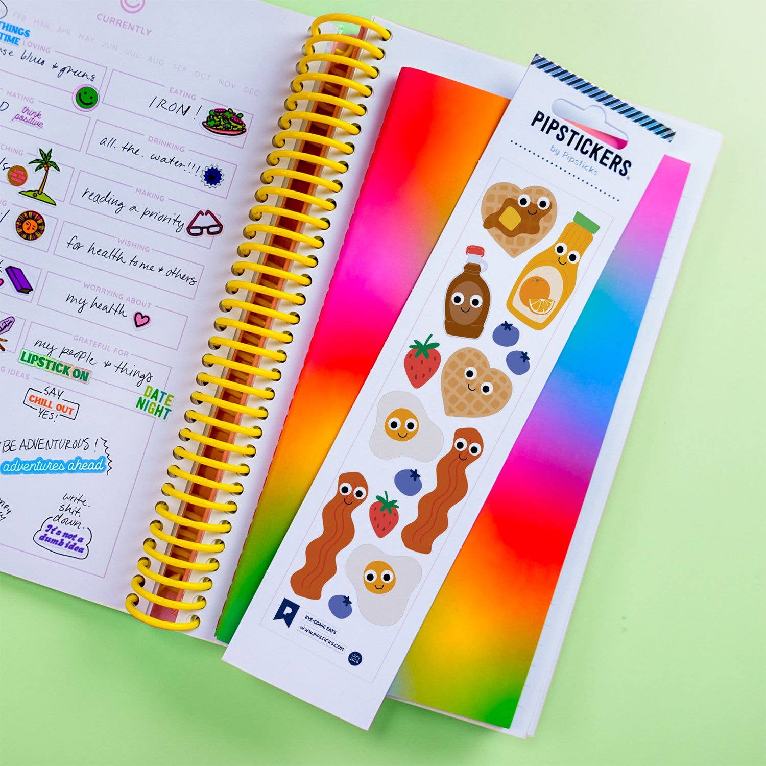 Pipsticks - Wholesale Sticker - Googly Eyed Eye-conic Eats1