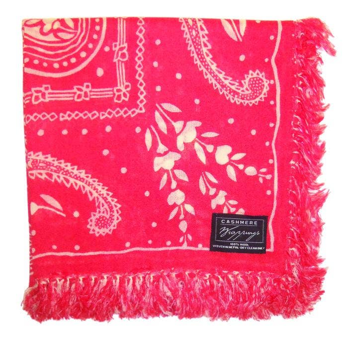 Cashmere Wrappings - Wholesale Bandana - Women's - Bandana Oblong Wool3