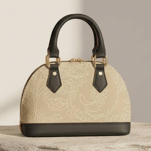 Setareh Top Handle Shoulder Bag for wholesale by Swallow atelier