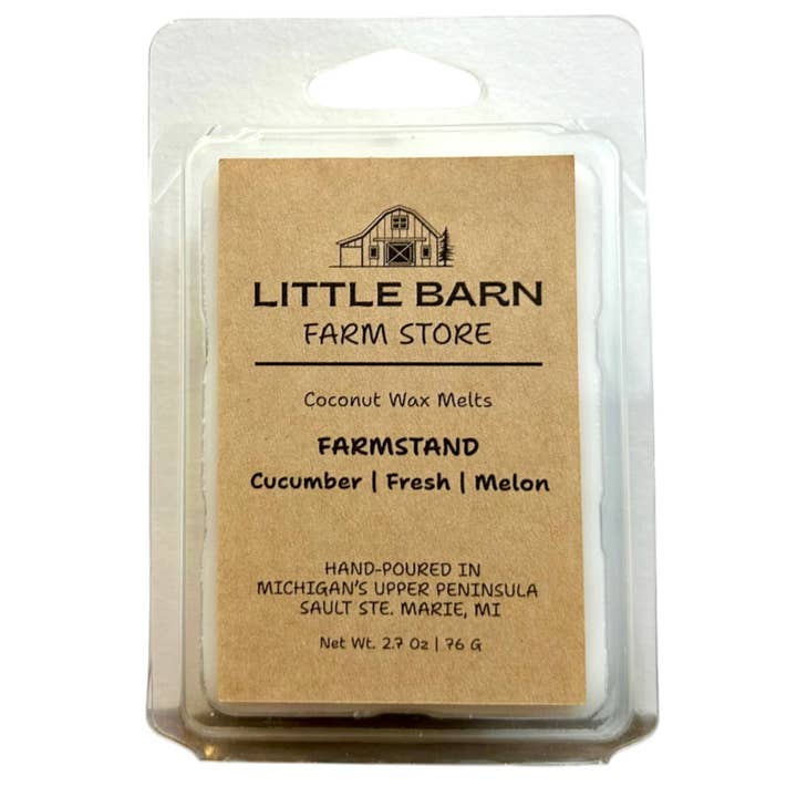 Farmstand Wax Melt - Cucumber, Fresh & Melon for wholesale by Little Barn Farm Store