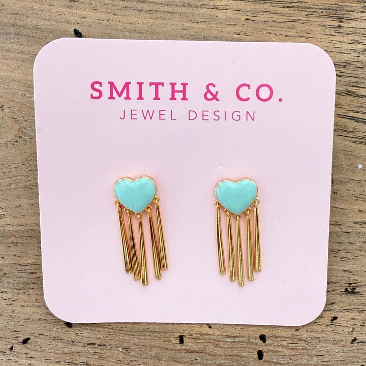 Lagoon Tassels - Blue for wholesale by Smith and Co. Design