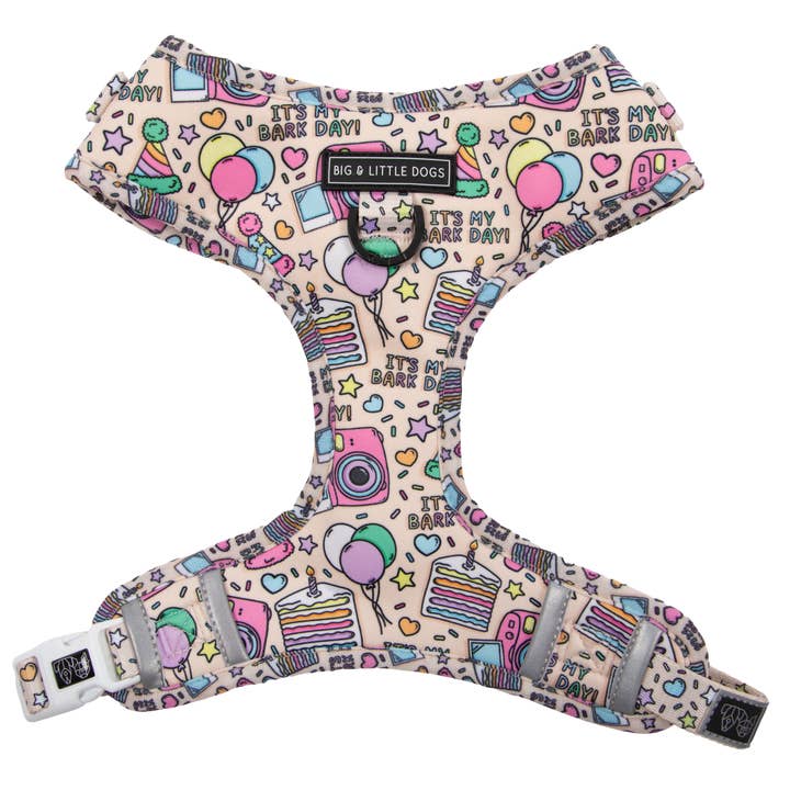 Big and Little Dogs - Wholesale Pet harness – Dog - ADJUSTABLE DOG HARNESS: It's My Bark Day2