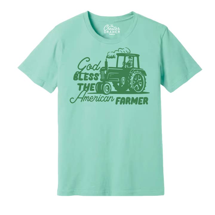 T-shirt Dieu bénisse l'agriculteur américain pour la vente par The Chester Drawer