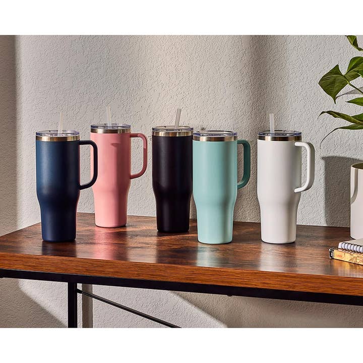 40oz Stainless Steel Tumbler with Handle and other Purchase Wholesale 40oz tumbler with handle. Free Returns & Net 60 Terms on Faire trending on Faire.