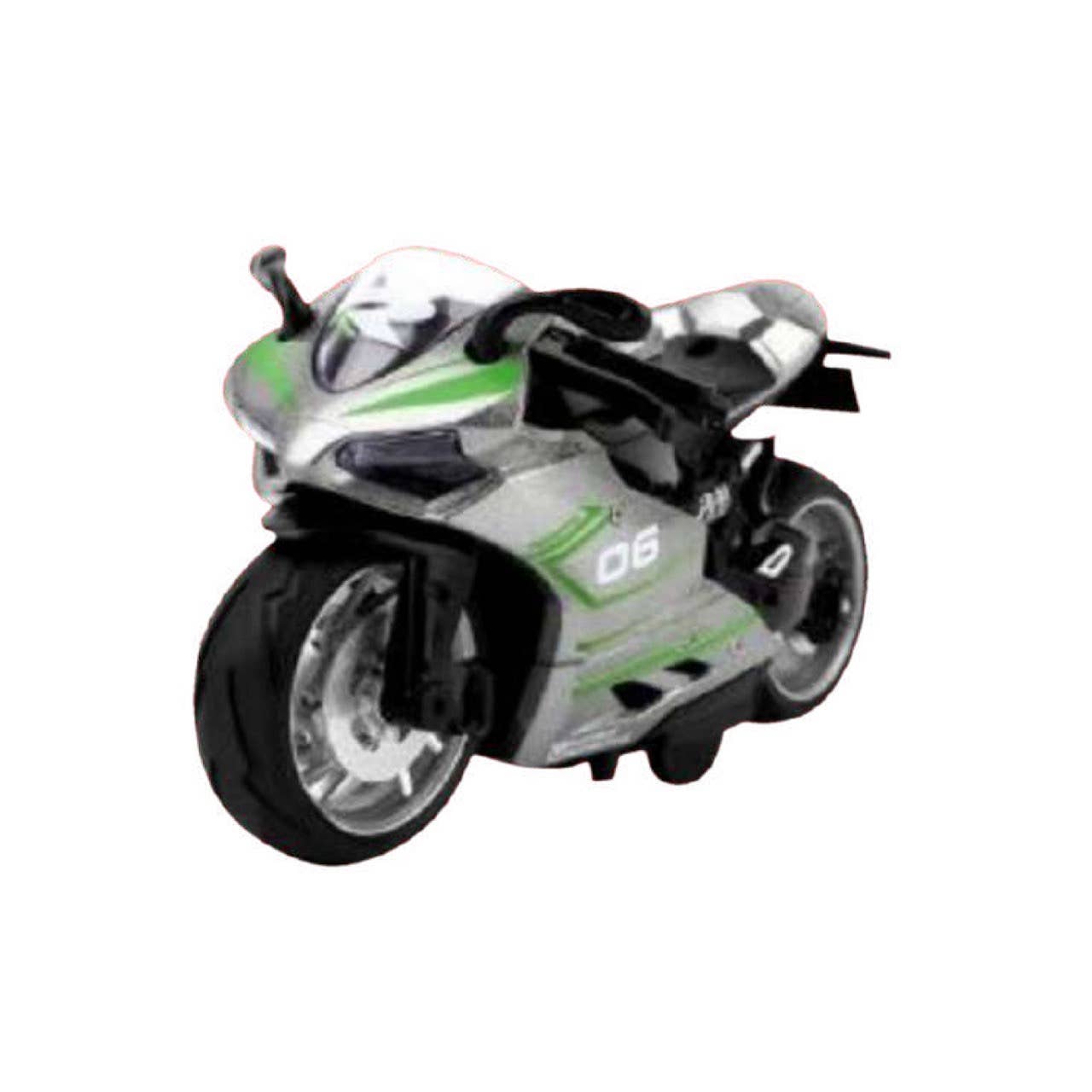 K & S WHOLESALE INC - Wholesale Toy Car/Truck - Kids - Die Cast Pull Back Motor Cycle Display 72CT ACRYLIC BLOCK1