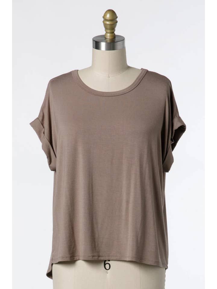 Final Touch - Vendita all'ingrosso Top in maglia - Donna - Top Girocollo in Modal Rayon - T3104840