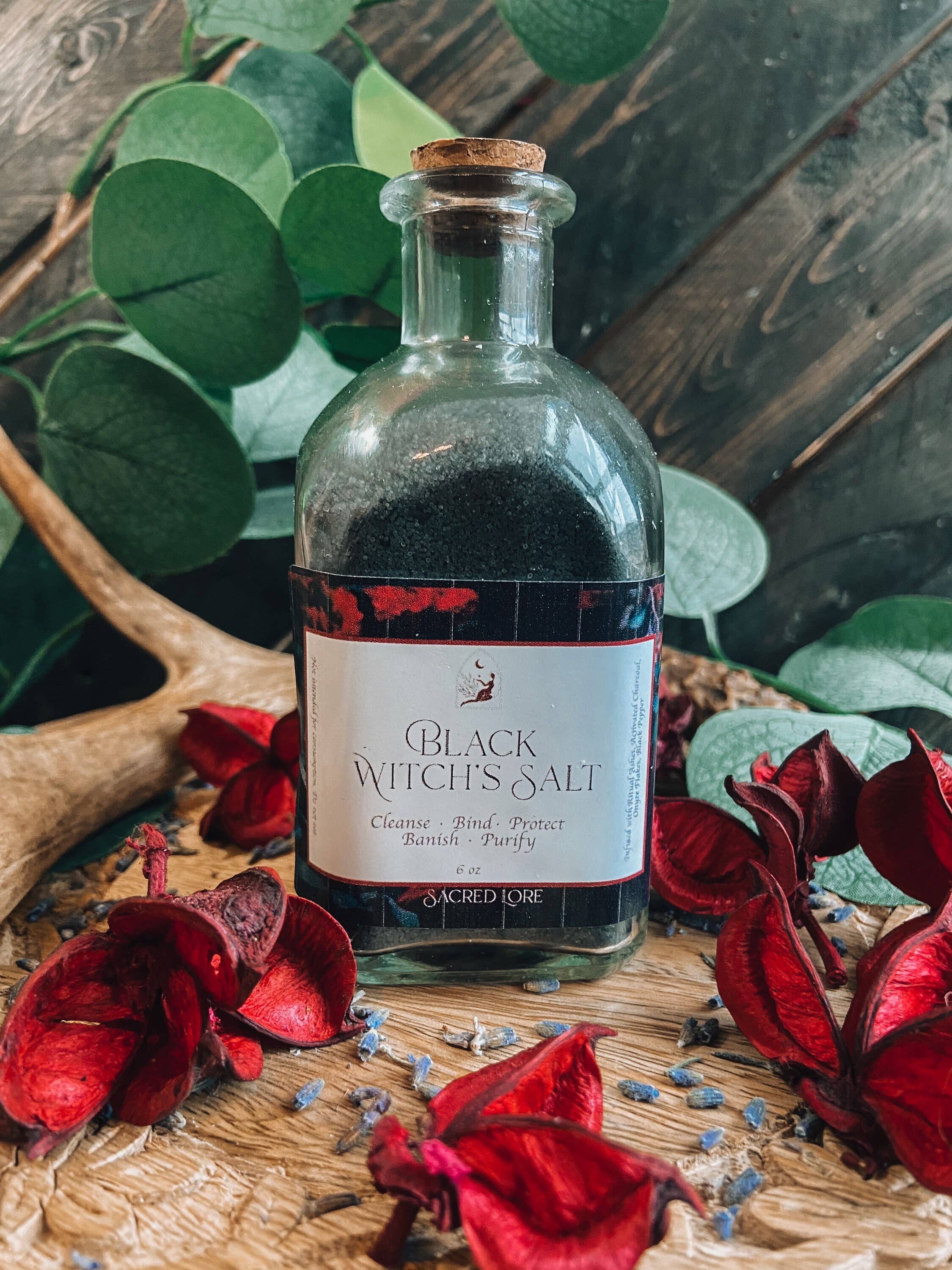 Sacred Lore – wholesale Meditation supplies – Black Witch’s Salt, Black Salt, Ritual Salt, Altar Decor2