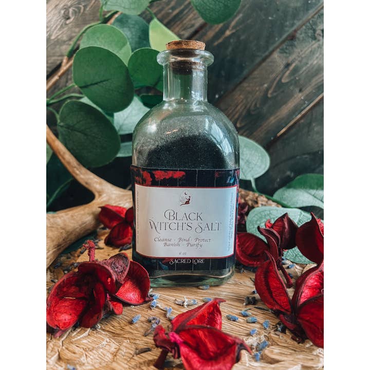 Sacred Lore – wholesale Meditation supplies – Black Witch’s Salt, Black Salt, Ritual Salt, Altar Decor2