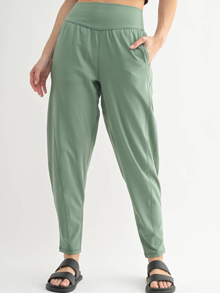 Mono B - Wholesale Athletic Pants - Women's - Venice FlowBarrel Active Pants