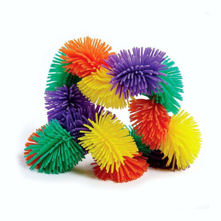 Curious Minds Toys – wholesale Fidget toy – Kids – 1 Tangle HAIRY Soft Fidget Toy - Bendable Connected Curved F