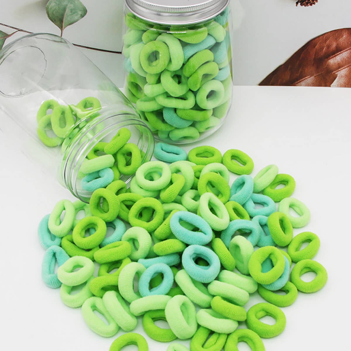 ACCITY - Wholesale Hair Tie - CHILDREN HIGH ELASTIC HAIR TIES(100PCS/BOX)_CWAHA050313