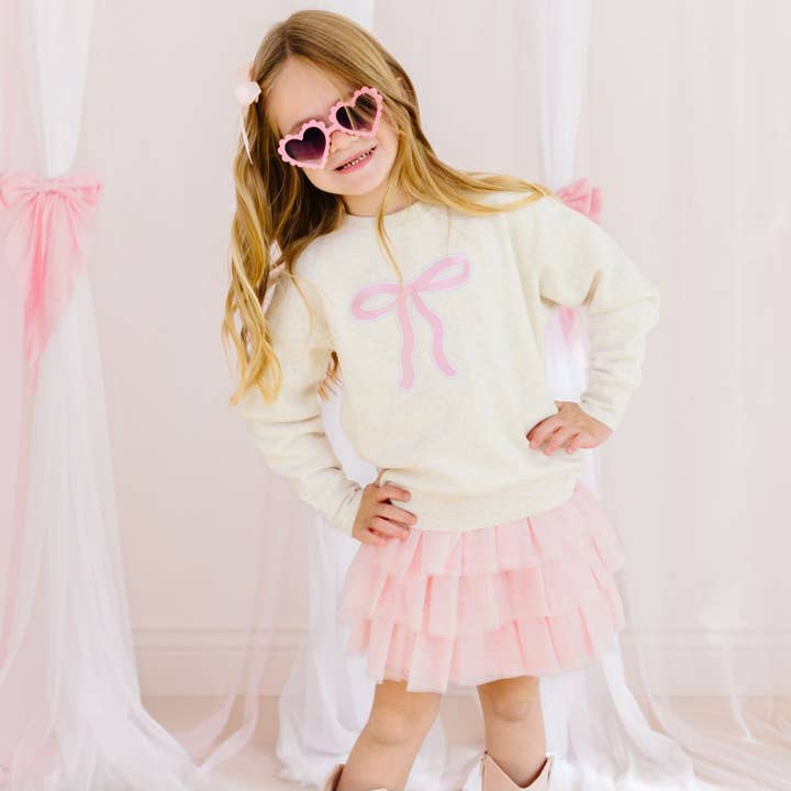 Sweet Wink - Wholesale Tutu – Child - Ballet Bow Tiered Tutu - Kids Dress Up Skirt - Coquette1
