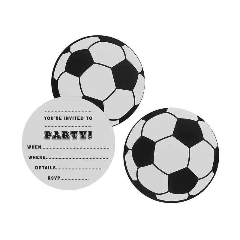Hootyballoo by Club Green – wholesale Invitations – Football Invitations 10 Pack1